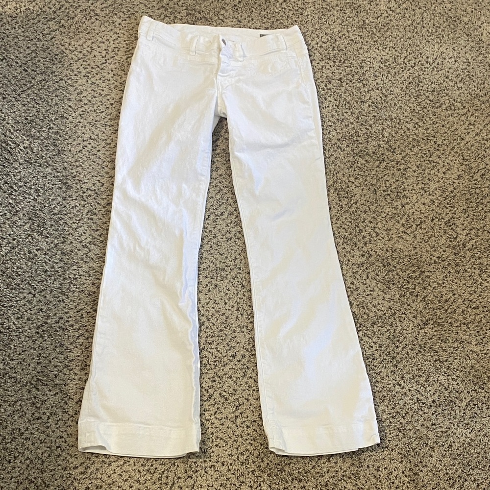 Citizens of Humanity by Jerome Dahan white boot cut flare mid rise jeans-size 31